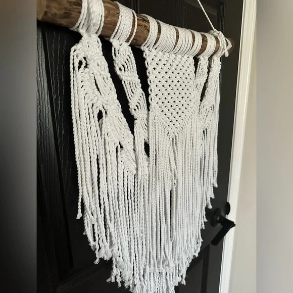 Large Handmade Macrame - Picture 3 of 5